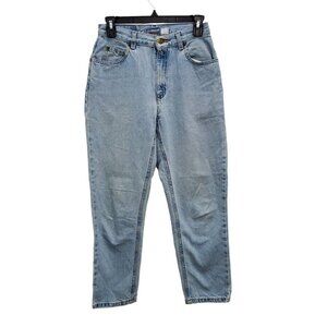 Liz Claiborne‎ Women's Vintage High Waist Cotton Tapered Mom Jean Size 4 Petite